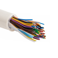Vente en gros CÂBLES DE DONNÉES CÂBLE TÉLÉPHONE UTP CAT 3 CODE DE COULEUR 50 PAIRES-50X2XAWG 24 PVC