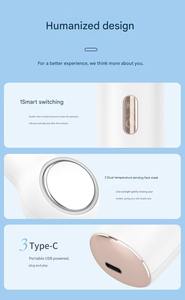 Appareil facial chaud et froid pour les pores, compresse de glace LED et thérapie thermique, outil de beauté rechargeable, étanche IPX7, masseur pour le soin de la peau - Product Image 6