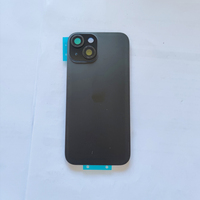 Coque arrière magnétique pour iPhone 15 Pro Max 15 Plus avec protection d'objectif d'appareil photo, charge sans fil, remplacement du verre arrière