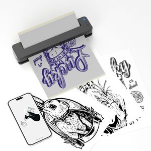 Impresora Portátil de Plantillas para Tatuajes Bluetooth A4, Copiadora Térmica con Batería de Gran Capacidad para Transferencia de Maquillaje Permanente - Product Image 2