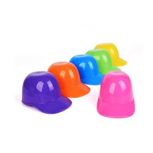 Bol à collation en plastique personnalisé de 8 oz en forme de casquette de baseball ou de casque de frappeur, pour la vente en gros - Product Image 2
