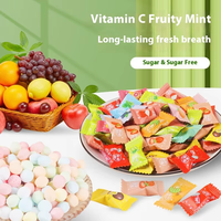Manufacturers Wholesale Sugar-free Fruit-flavored Vitamin C Mints HALAL Certified Products