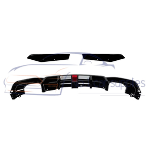 Difusor de Parachoques Trasero F30, Alerón Inferior, Kit de Carrocería para Serie 3 Sedán M Sport 320i 325i 328i <span class=keywords><strong>330i</strong></span> 335i <span class=keywords><strong>340i</strong></span> - Product Image 4