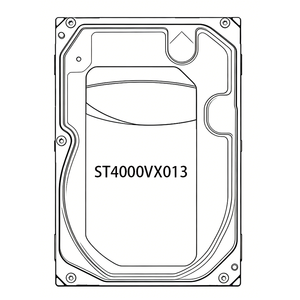 ฮาร์ดไดรฟ์ 4TB รุ่น ST4000VX013 ฮาร์ดดิสก์ภายในสำหรับเซิร์ฟเวอร์ระดับองค์กรใหม่ ราคาดี - Product Image 1