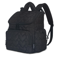 Baby-Wickelrucksack, Multifunktionale Babytasche für Mama und Papa, Großer Wickelrucksack mit Wickelunterlage