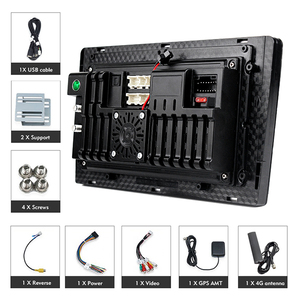 <span class=keywords><strong>4</strong></span> + 64/6 + 128 Android 11 Voiture Stéréo 2 DIN Écran Tactile lecteur multimédia gps navigation7 pouces portable lecteur dvd pour voiture android - Product Image 6