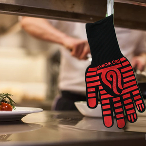 <span class=keywords><strong>Gants</strong></span> antidérapants en silicone noir aramide <span class=keywords><strong>pour</strong></span> <span class=keywords><strong>barbecue</strong></span>, résistance extrême à la chaleur 800 1472f, <span class=keywords><strong>pour</strong></span> la cuisine, <span class=keywords><strong>pour</strong></span> l'extérieur - Product Image 6