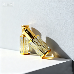 Custom Luxury <b>Empty</b> Essential Oil Tola Attar <b>Bottles</b> Boxes Set Magnetic Packaging Coffret Parfum Arabic Attar <b>Bottles</b> - Product Image 4