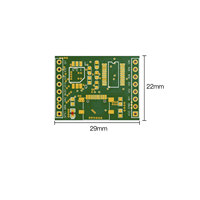 Module vocal de lecteur MP3 CH9300 avec carte TF 4 Mo/16M USB téléchargeable 10 déclencheurs IO contrôle de Port série pour composants acoustiques