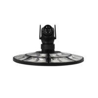 Lampe solaire UFO pour rue, étanche IP65, lumière LED 6000K, éclairage extérieur pour cour, jardin, place publique, cour, rue, garage