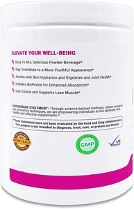 OEM ODM Label Pribadi Kecantikan Rambut Kulit Kuku Suplemen Premium Halal Multi Vitamin Hydrolyzed Collagen Powder untuk Metabolisme - Product Image 2