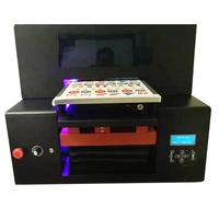 Vente chaude 3060 a3 uv à plat imprimante Cristal étiquette imprimante machine avec double XP600 tête d'impression
