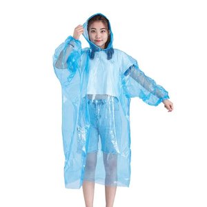 Poncho de <span class=keywords><strong>Lluvia</strong></span> de Plástico Ecológico Desechable <span class=keywords><strong>para</strong></span> Viajes y Senderismo - Product Image 6