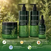 Minyak Rambut Elixir Pertumbuhan Rambut Rosemary OEM, Perawatan Kulit Kepala Penguat Rambut dengan Peppermint, Keratin, Kolagen, Minyak Argan, dan Minyak Tea Tree