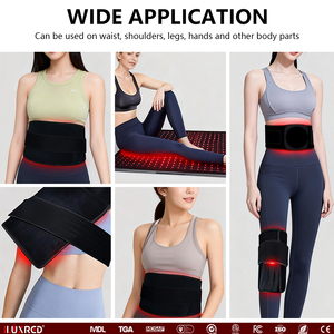 Ceinture infrarouge ILUXRED en gros d'usine, puissance maximale 1000 Nm, ceinture de lumière rouge NIR 2026, portable pour tout le corps 1060 - Product Image 3