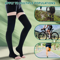 Bas de contention extra larges jusqu'à 7XL, qualité médicale, pour soins des jambes enflées et grosses jambes, vente en gros usine