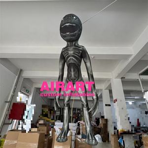 Horrible FESTIVAL DE Halloween <span class=keywords><strong>monstruo</strong></span> de <span class=keywords><strong>Lago</strong></span> inflable, adornos de globo de fantasma negro inflable - Product Image 2