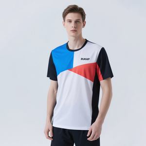 Team-Anpassbare Bedruckte Badminton-Aufwärmjacke mit Reißverschluss und Kapuze für Vereins-/Mannschaftsuniform-Training - Product Image 3