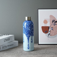 Bouteille isotherme sport en acier inoxydable 304 colorée et réutilisable, vente en gros d'usine