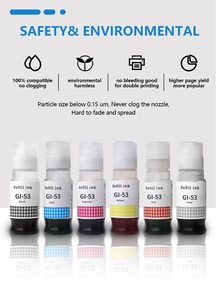 Cartuchos compatibles de tinta Amida para impresora Canon <span class=keywords><strong>PIXMA</strong></span> <span class=keywords><strong>G650</strong></span>/G550 tinta de tinte de tinta de Amida - Product Image 2