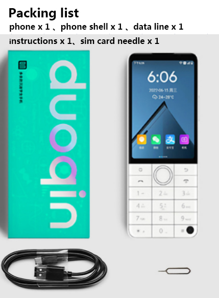Qin F22 Pro 64GB - Smart 4G Mobile with MTK Helio G85