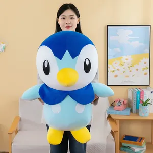Peluches de <span class=keywords><strong>Piplup</strong></span> de Pokémon de 35-60 cm, Lindos Juguetes de Peluche de Dibujos Animados, Pingüino de Anime, Muñeco Grande, Almohada, Regalo de Cumpleaños - Product Image 3