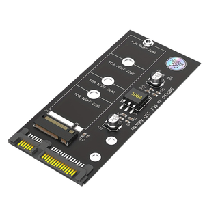 M.2 NGFF - SATA Adaptör Kartı B-Key/B-Key SSD Dönüştürücü NGFF M2 - 2,5 inç SATA III Sürücüsü - Product Image 1