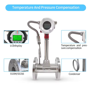 防爆ミニねじ込み式渦流量計 24VDC、4-20mAパルスRS485 Modbus付き、圧縮空気・蒸気用 - Product Image 5