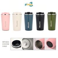 Tasse à café isotherme en acier inoxydable, vente chaude usine, thermos portable à double paroi sous vide, tasse de voyage, maintien au chaud 6-12 heures