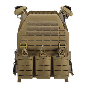 Chaleco Tactico Tactical Gear Equipment Vest Molle Camouflage Laser Cut Quick Release Plate <b>Carrier</b> - Product Image 1