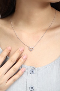 Dk 0.5ct IGI Vòng phòng thí nghiệm-grown Kim Cương Vòng cổ với 18K vàng Wedding party Quà Tặng trực tiếp nhà máy cung cấp - Product Image 5