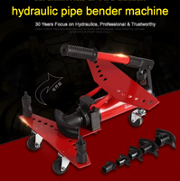 Nueva Máquina Dobladora de Tubos Hidráulica, Herramienta Hidráulica Manual para Acero y Hierro de 10 mm, Dobladora de Tubos Manual con Mandril