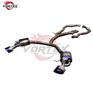 Sistema de Escape Catback con Válvula Electrónica de Titanio de Alto Rendimiento Vortex a Precio de Fábrica para AUDI RS5 B9 2.9T 2019-2025 - Product Image 2