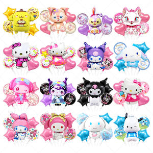 Set <span class=keywords><strong>de</strong></span> Globos Metálicos <span class=keywords><strong>de</strong></span> Helio con Personajes <span class=keywords><strong>de</strong></span> Dibujos Animados y Anime Stitch, Lilo, Kuromi, My Melody, Spiderman para Decoraciones <span class=keywords><strong>de</strong></span> Fiesta <span class=keywords><strong>de</strong></span> <span class=keywords><strong>Cumpleaños</strong></span> - Product Image 1