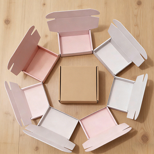 Boîte cadeau de luxe personnalisée avec logo, écologique, recyclable, réutilisable, fermeture magnétique, boîte à ongles en carton ondulé, matériaux recyclés - Product Image 2