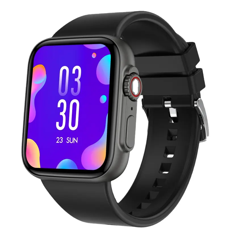 G97 jam tangan pintar layar sentuh penuh, arloji cerdas enkoder magnetis dengan tombol fisik, layar sentuh penuh, mode ganda Bluetooth 5.0