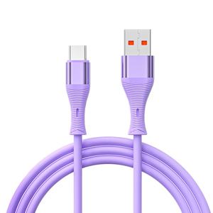 Cable de Carga al por Mayor de 66W y 1M, USB a Tipo-C, Carga Rápida, Cable de Datos Portátil para Android Huawei - Product Image 1