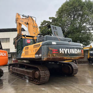 Pelle hydraulique sur chenilles de 52 tonnes Hyundai R520L-9VS équipement minier d'occasion de haute qualité Corée - Product Image 3