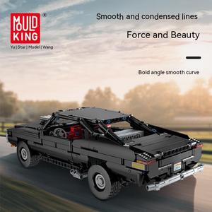 モールドキング13081マッスルカーリモートコントロールテクニックシリーズブロックビルディングおもちゃカーモデルビルディングおもちゃ - Product Image 4