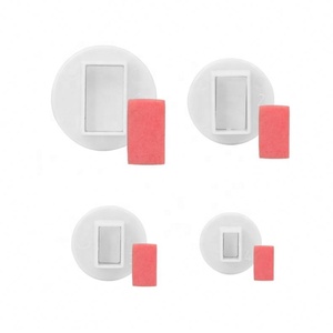 Moule à biscuits <span class=keywords><strong>rectangulaire</strong></span> à pression, forme géométrique simple, outil de cuisson de simulation d'usine, <span class=keywords><strong>emporte</strong></span>-pièces DIY - Product Image 5