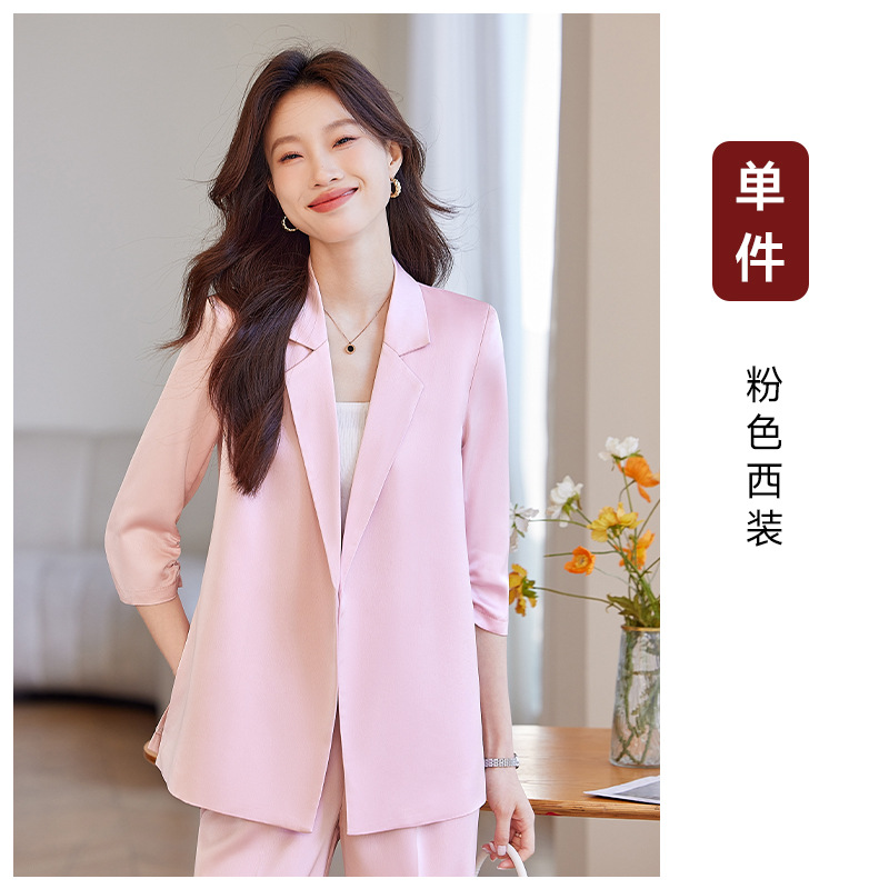 pink suit