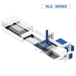 מתאים לעיבוד חומר בינוני גיליון הפרדה טעינת לייזר חיתוך מכונת חיתוך לייזר - Product Image 5
