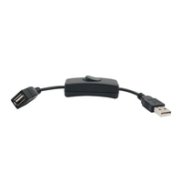 Cable USB 2.0 Micro-USB de 2m de Goochain, Aleación de Cobre, Macho a Hembra, para Teléfonos Android y Computadoras