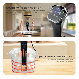 <span class=keywords><strong>Mijoteuse</strong></span> portative Offre Spéciale de Sous Vide d'OEM avec le bâton de Sous Vide d'aspirateur de Wifi - Product Image 5