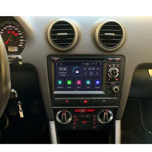 Krando Android 11.0 4G 64G 7 inç araba radyo Audi A3 navigasyon GPS oynatıcı multimedya kafa ünitesi çift din