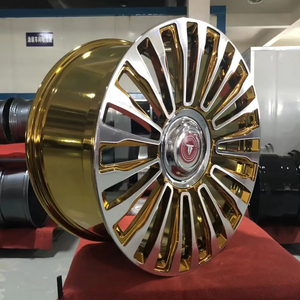 Rines Forjados <span class=keywords><strong>Mansory</strong></span> Estilo Cs.11 con Tapa Central Flotante 5x120 5x108 para Land Rover Range Rover Defender Discovery - Product Image 6