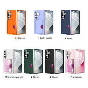 เคสใส่บัตรสำหรับ Samsung Z Fold 7, มีช่องใส่บัตร 3 ช่องและช่องใส่เงินในตัว, เคสกันกระแทกแบบกระเป๋าสตางค์สำหรับ Z Fold 8 Ultra - Product Image 2