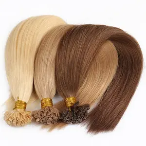 Factory Hair Extensions Russian Hair U Tip Keratin Hair Extensions