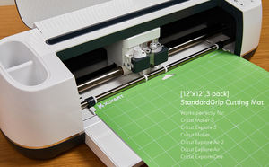 Xinart – tapis de découpe en vinyle à forte adhérence Standard, pour machine à <span class=keywords><strong>Cricut</strong></span> 3/<span class=keywords><strong>Maker</strong></span>/Explore 3/Air 2/Air/One Craft 12x12 - Product Image 6
