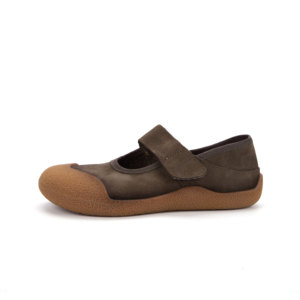 OEM/ODM in vera pelle da <span class=keywords><strong>donna</strong></span> Mary Jane ballerine in pelle di vacchetta <span class=keywords><strong>con</strong></span> cinturino comode <span class=keywords><strong>scarpe</strong></span> da passeggio stile Casual all'ingrosso personalizzate - Product Image 1